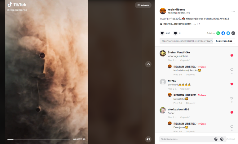 Ukázka TIK TOK